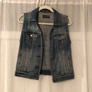 J Crew Denim Vest